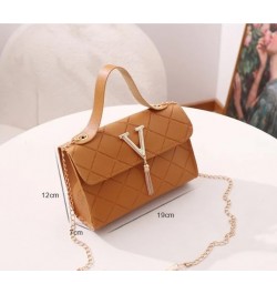 Diamond Embossed Shoulder Bag Orange $11.75 Shoulder Bags