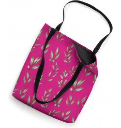 Wildflower Flowers Cute Hot Pink Floral Aesthetic Boho Tote Bag $12.48 Totes