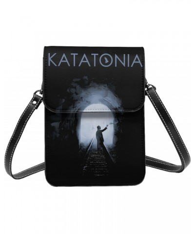 Small Cell Phone Crossbody Purse Katatonia Band Woman'S Fashion Mini Shoulder Handbag 7.5x5.3 Inches $16.19 Crossbody Bags