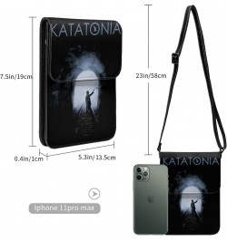 Small Cell Phone Crossbody Purse Katatonia Band Woman'S Fashion Mini Shoulder Handbag 7.5x5.3 Inches $16.19 Crossbody Bags