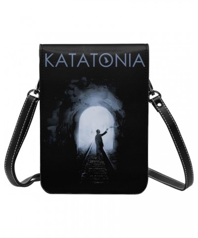 Small Cell Phone Crossbody Purse Katatonia Band Woman'S Fashion Mini Shoulder Handbag 7.5x5.3 Inches $16.19 Crossbody Bags