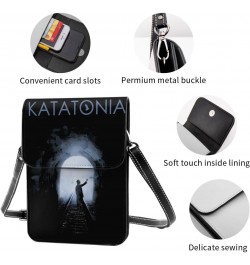 Small Cell Phone Crossbody Purse Katatonia Band Woman'S Fashion Mini Shoulder Handbag 7.5x5.3 Inches $16.19 Crossbody Bags