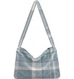 Tartan Scotland Plaid Women's Shoulder Purse, Fluffy Tote Girls Crossbody Hobo Handbag Tartan Scotland Plaid1 $10.08 Totes