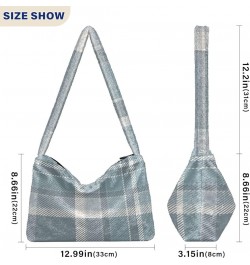 Tartan Scotland Plaid Women's Shoulder Purse, Fluffy Tote Girls Crossbody Hobo Handbag Tartan Scotland Plaid1 $10.08 Totes