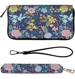 Wristlet Wallet for Women Teen Girls RFID Blocking Credit Card Holder with Removable Wristlet, Leather Phone Wallet Clutch La...