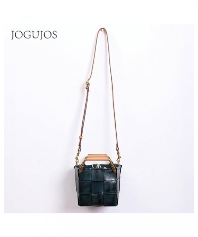 Bags Women New Retro Leather Handbags Multifunctional Portable Messenger Bag Hand-Woven Handbags 8786lvse $34.69 Shoulder Bags