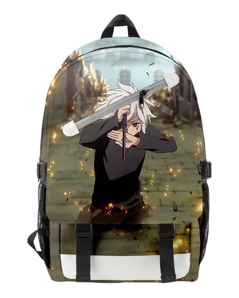 Danmachi 3D Shoulder Bags Anime backpack Fashion Bags High Capacity Bag Unique Unisex Trend (WP07112) Wp07116 $23.92 Backpacks