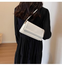 Lady Underarm Bag Retro Leisure Pure Color Handbags Women Shoulder Bag Fashion Purses for Shopping Dating Beige $9.23 Shoulde...