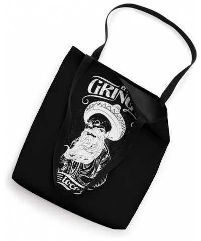 El Gringo loco funny mexican skeleton spanish Art Design Tote Bag $16.20 Totes