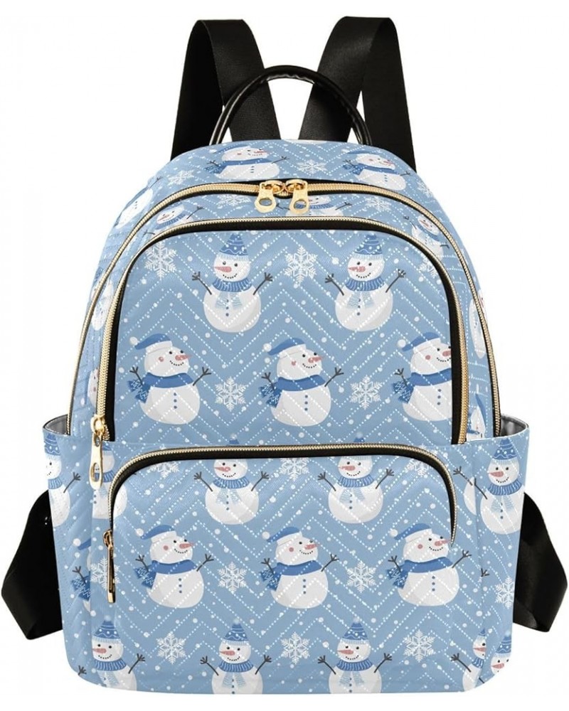 Christmas Snowman Backpack Purse for Women Anti-theft Small Fashion Travel Backpack Hiking Sports Ladies Daypack,M Medium $17...