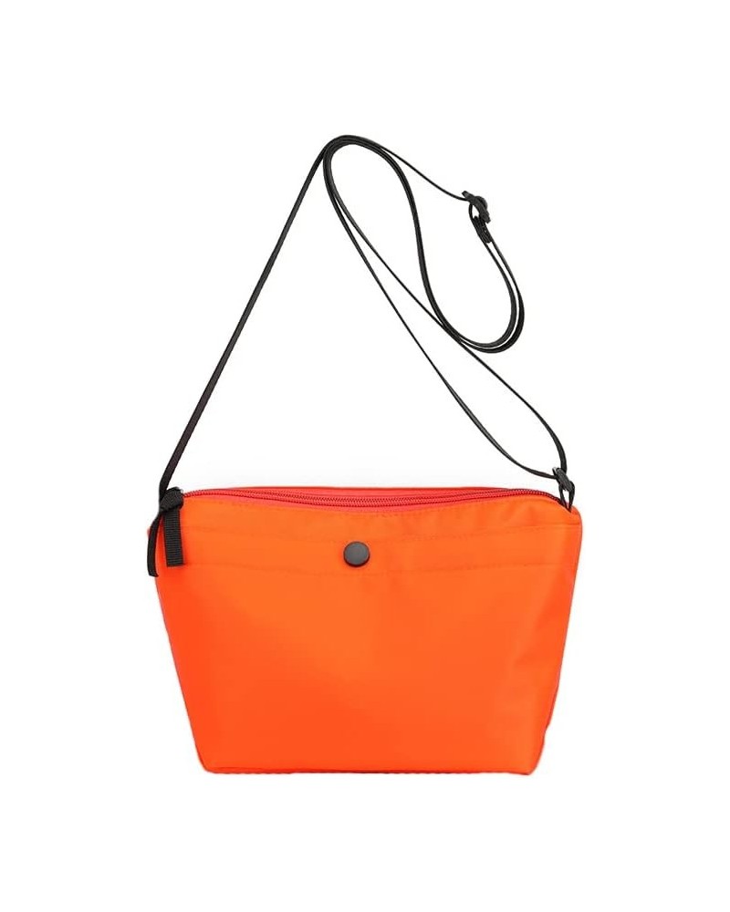 Women's Crossbody Bag Nylon Shouder Hobo Bag Small Totes Casual Handbag Phone Purse Orange $13.00 Totes