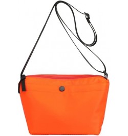 Women's Crossbody Bag Nylon Shouder Hobo Bag Small Totes Casual Handbag Phone Purse Orange $13.00 Totes