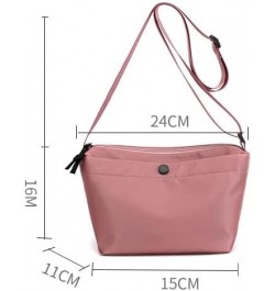 Women's Crossbody Bag Nylon Shouder Hobo Bag Small Totes Casual Handbag Phone Purse Orange $13.00 Totes