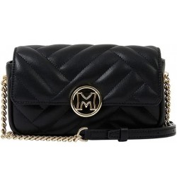 Women's Neobella Bag Mini Cross bag M213MQ3080Z Black MC Snap Button Type $108.36 Shoulder Bags