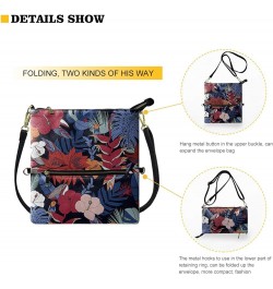 Leather Crossbody Purse for Women Long Over the Shoulder Purses Handbags Tie Dye $16.40 Shoulder Bags