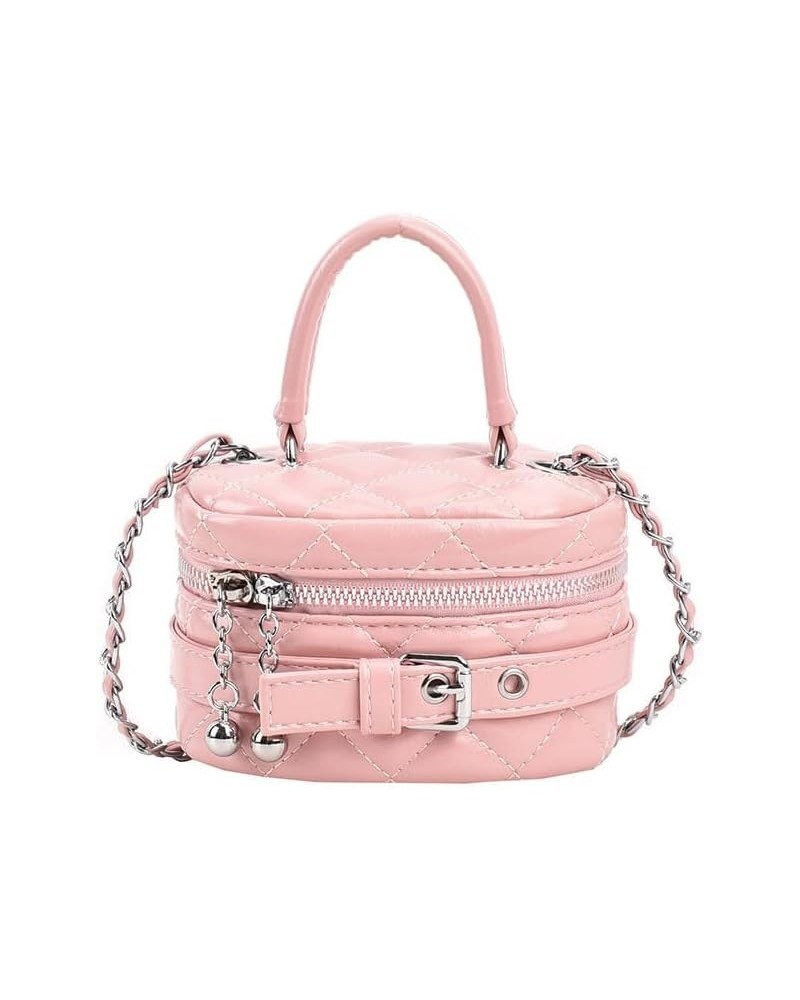 Cute Top Handle Bags for Women, Aesthetic Harajuku Top Handle Bag Kawaii Shoulder Handbags for Women Ladies Messenger Pink Co...