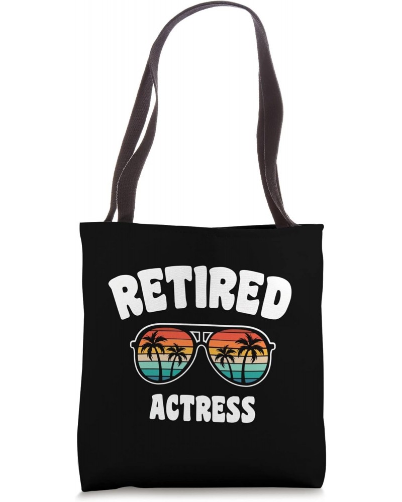 Retired Actress Funny Retirement Congratulations Tote Bag $12.20 Totes