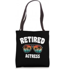 Retired Actress Funny Retirement Congratulations Tote Bag $12.20 Totes