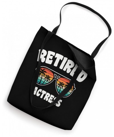 Retired Actress Funny Retirement Congratulations Tote Bag $12.20 Totes