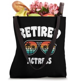 Retired Actress Funny Retirement Congratulations Tote Bag $12.20 Totes