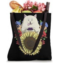 Funny Floral Cat Kawaii Anime Sunflower Cat Lover Blogger Tote Bag $12.66 Totes