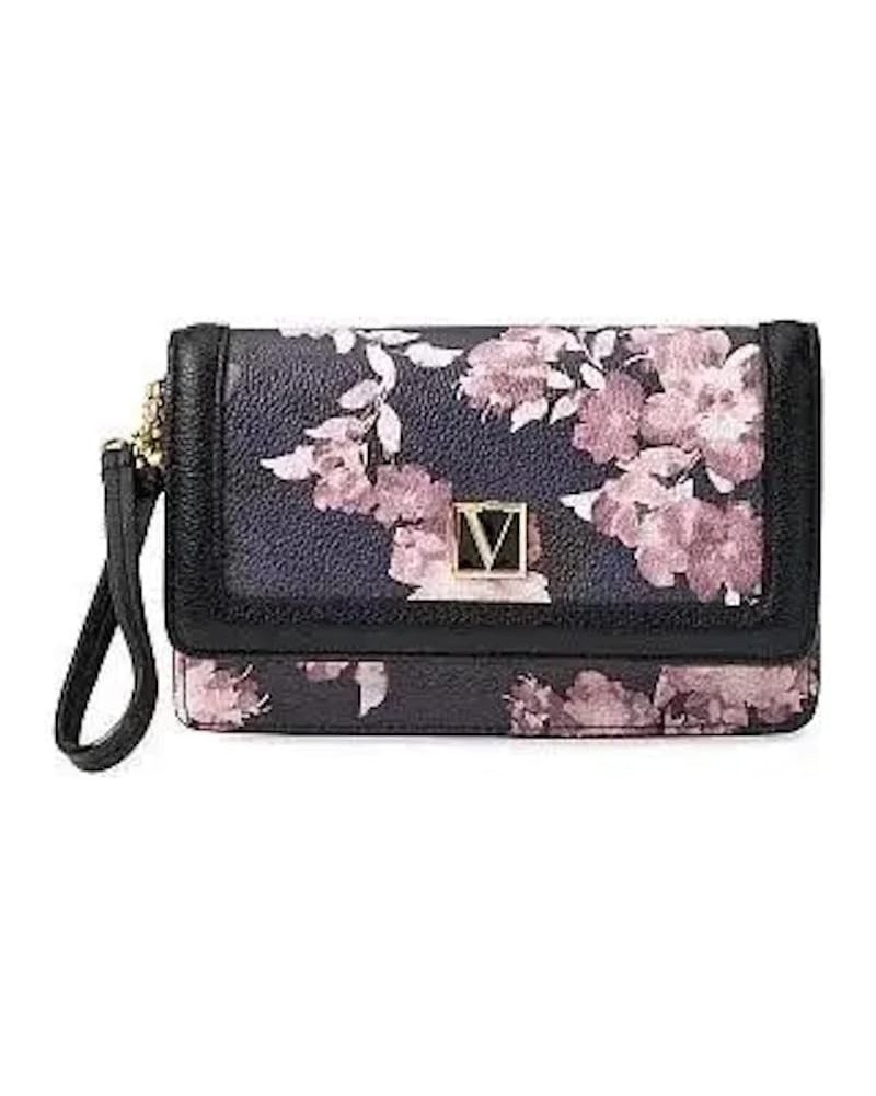 The Victoria Tech Wristlet Wallet (Skyflower Blue) Night Bloom $22.50 Wristlets