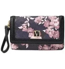 The Victoria Tech Wristlet Wallet (Skyflower Blue) Night Bloom $22.50 Wristlets