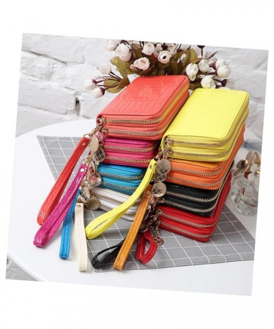 Woman Wallet Kids Purse Ladies Wallet Womens Purse Vintage Wallet Miss Handbag Long Medium Yellowx2pcs $29.70 Wallets