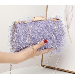 Clutch Purses for Women Evening Bag Tassel Hobo Handbag Shouder Crossbody Bag with Chain for Wedding Party Silver $12.38 Even...