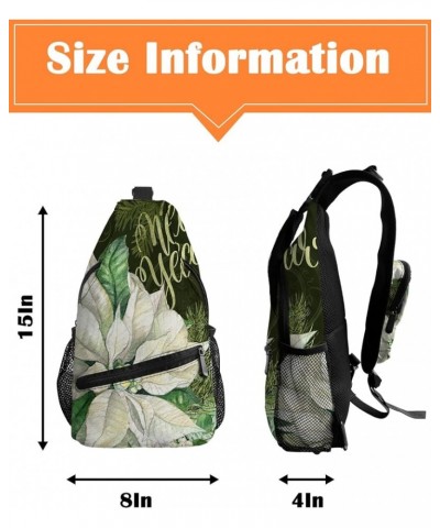 Crossbody Bags for Men Women Waterproof Sling Bag Shoulder Chest Bag Backpack Daypack for Hiking Travel Sports Running Christ...