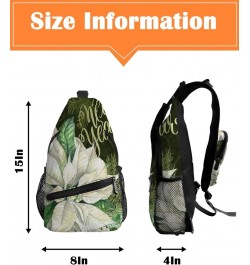 Crossbody Bags for Men Women Waterproof Sling Bag Shoulder Chest Bag Backpack Daypack for Hiking Travel Sports Running Christ...