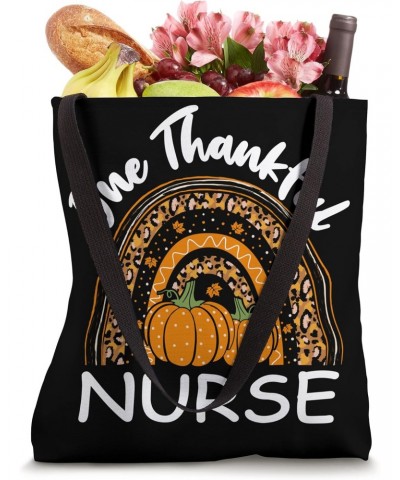 Thanksgiving Rainbow Leopard One Thankful Nurse Tote Bag $13.02 Totes