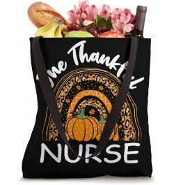 Thanksgiving Rainbow Leopard One Thankful Nurse Tote Bag $13.02 Totes