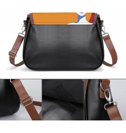 Leather Hobo Bags Women's Crossbody Shoulder Bag Classic City Top Handle Satchels Choose Fun Slogan Color6 $28.99 Hobo Bags