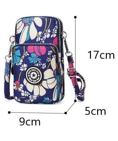 Mobile Phone Wallet Bags Crossbody Bags Nylon Crossbody Shoulder Bag Wristlet Handbags with Adjustable shoulder strap for Wom...