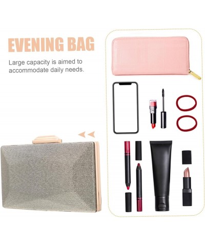 2 pcs dinner bag silkies silkn fashion purse womens crossbody bags Gathering Bag wedding clutch purses Silverx5pcs $23.45 Eve...