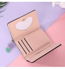 Women's Wallets Fashion Women ID Short Wallet Flowers Prints Bag Hasp Purse Multiple Card Slots Clutch Bag, White, One Size W...