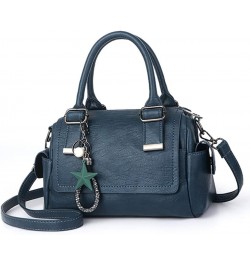 Top Handle Flap Crossbody Bags for Women Soft Leather Satchel Handbag Ladies Large Shoulder Bag Tote Purses (Green) Blue $32....