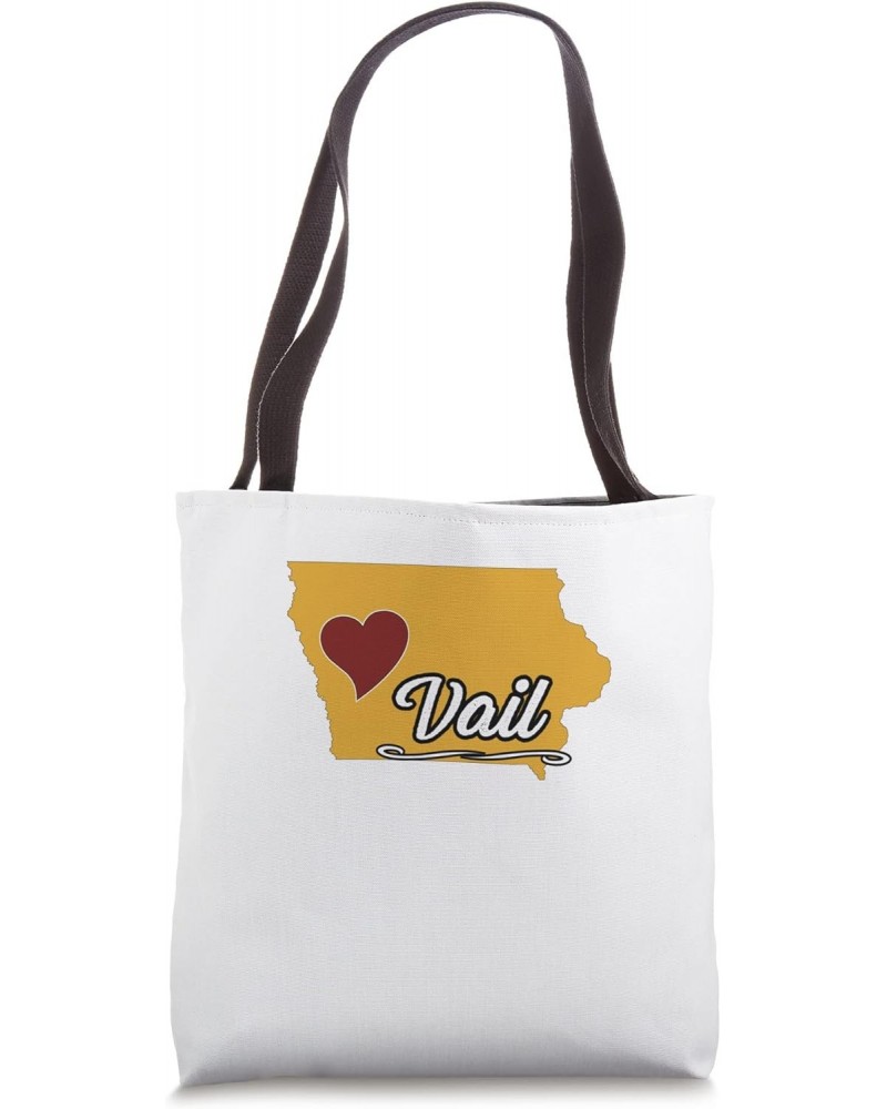 VAIL IOWA | IA USA - Cute Souvenir Merch - US City State - Tote Bag $16.50 Totes