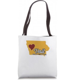 VAIL IOWA | IA USA - Cute Souvenir Merch - US City State - Tote Bag $16.50 Totes