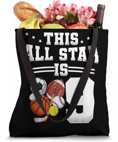 9th Birthday This All Star Is 9 Tote Bag $14.81 Totes