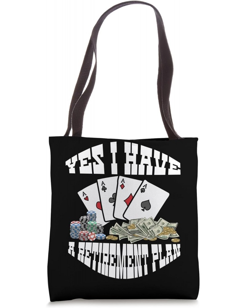 I Raise I Call I Fold Funny Poker Player Gift For Men Women Tote Bag $11.65 Totes