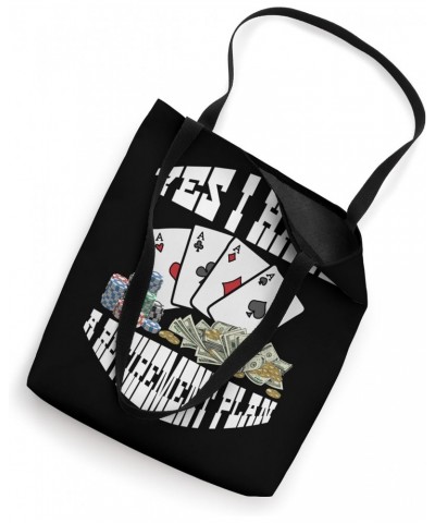 I Raise I Call I Fold Funny Poker Player Gift For Men Women Tote Bag $11.65 Totes