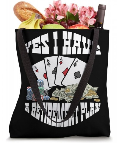 I Raise I Call I Fold Funny Poker Player Gift For Men Women Tote Bag $11.65 Totes