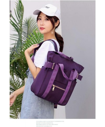 Women Backpacks Stylish Lightweight Outdoor Travel Anti-theft Rucksack Purple $12.18 Backpacks