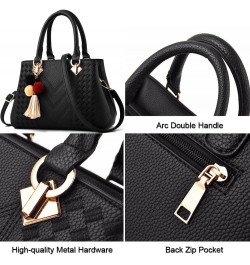 Handbags for Women Top Handle Purse Faux Leather Satchel Bag Medium Tote Bags Shoulder Crossbody Bag Ladies Handbag Grey $21....