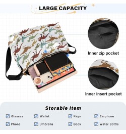 Coral Ladies Leather Handbags Hobo Large Crossbody Bags Premium Animal Print Shoulder Purse Bag Cartoon Dinosaurs $13.86 Shou...