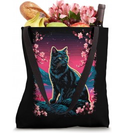 Japanese Cat Aesthetic Men Women Kids Japan Style Tote Bag $13.16 Totes