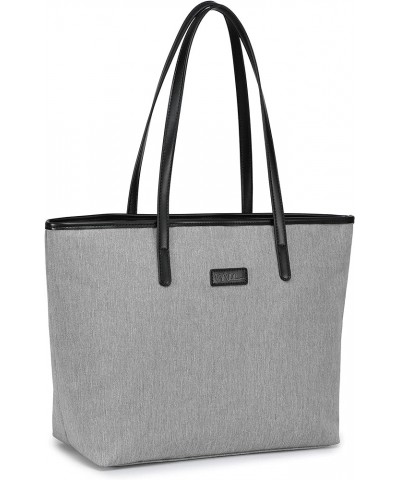 Water Resistance Light Weight Tote Bag for Travel Teacher Carrying Handbag Gray $10.97 Totes