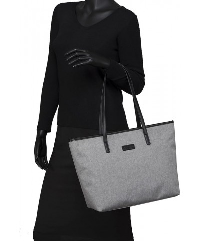 Water Resistance Light Weight Tote Bag for Travel Teacher Carrying Handbag Gray $10.97 Totes